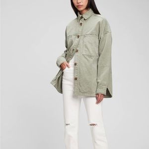 Gap Oversized Shirt Jacket